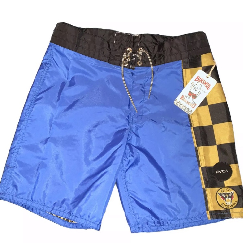 RVCA  X BIRDWELL Size 32 beach Britches NEW